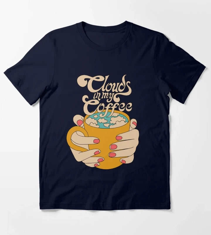 Clouds in my coffee T-Shirt Navy