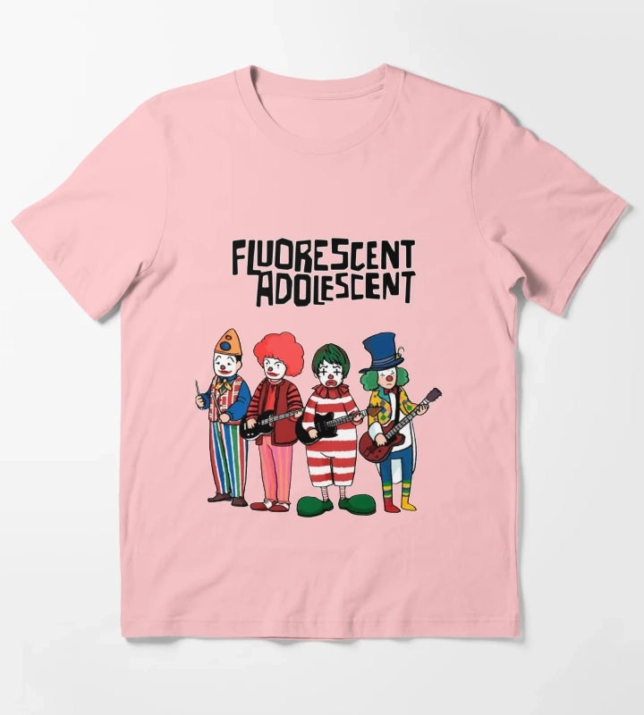 Clowns Fluorescent Adolescent Arctic Monkeys Essential T-Shirt Dark Grey