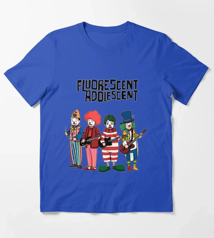Clowns Fluorescent Adolescent Arctic Monkeys Essential T-Shirt Blue