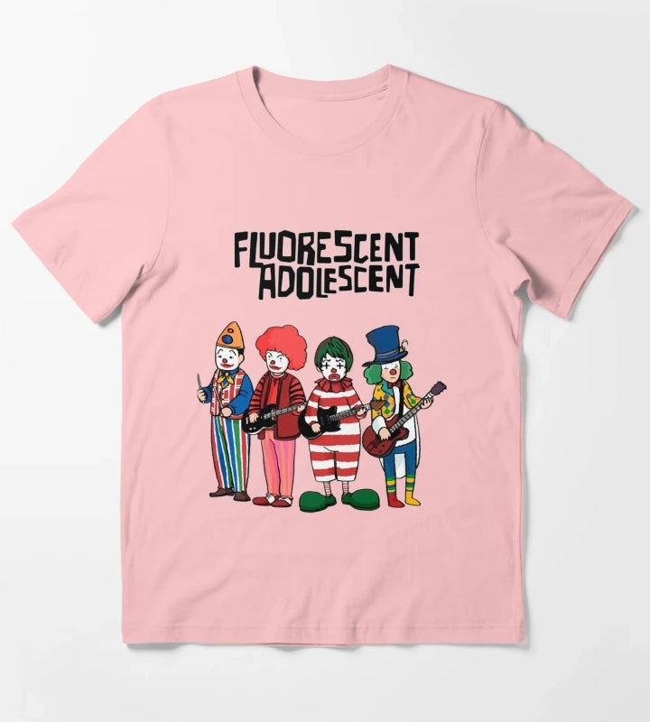 Clowns Fluorescent T-Shirt Dark Grey