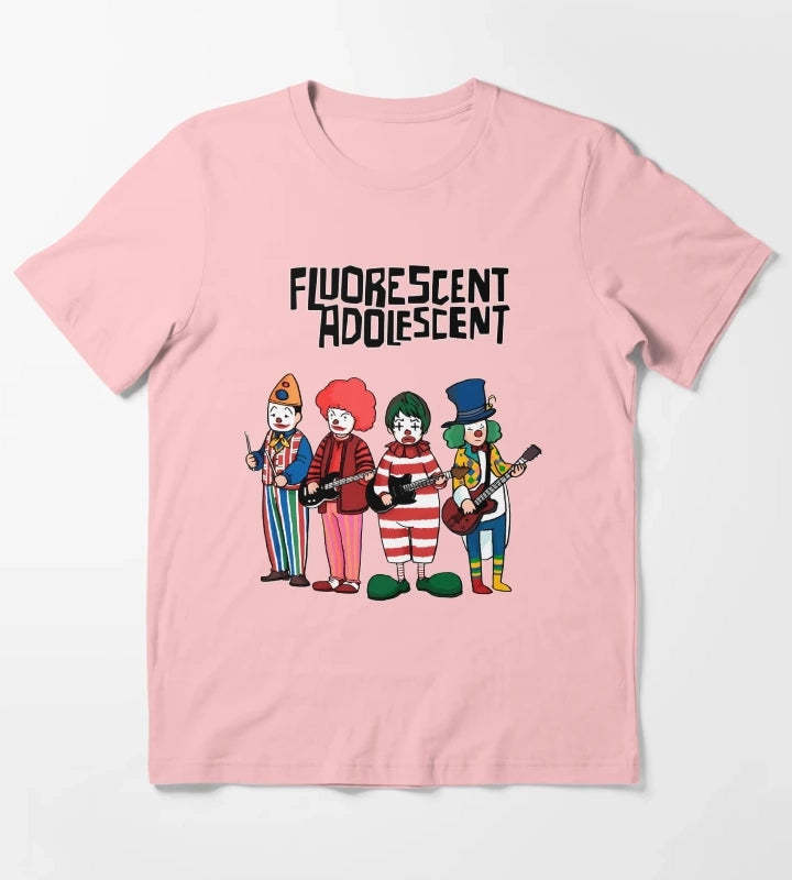 Clowns Fluorescents Adolescents Arctics Monkeys T-Shirt Dark Grey