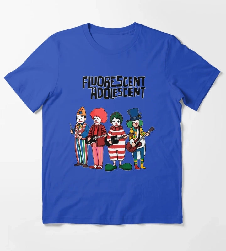 Clowns Fluorescents Adolescents Arctics Monkeys T-Shirt Blue