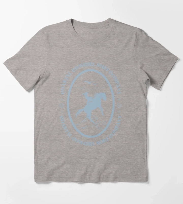 Coastal Cowgirl Surf Company T-Shirt Heather Grey