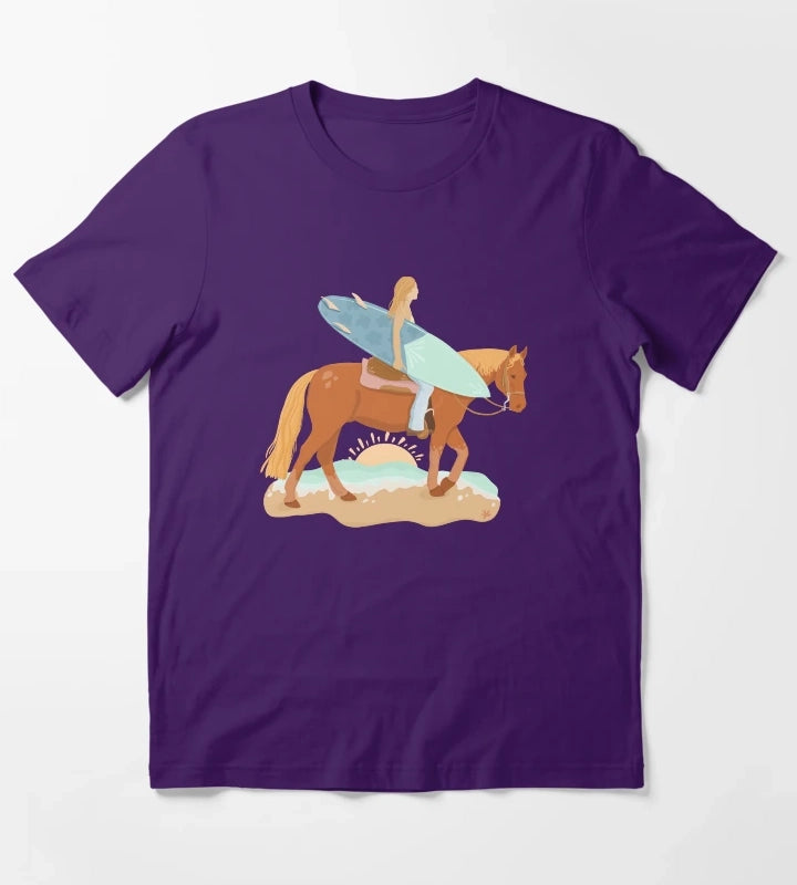 Coastal Cowgirl T-Shirt Purple