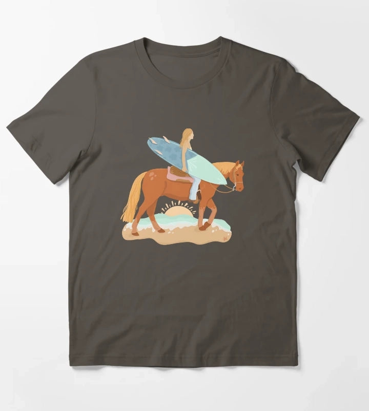 Coastal Cowgirl T-Shirt Dark Grey