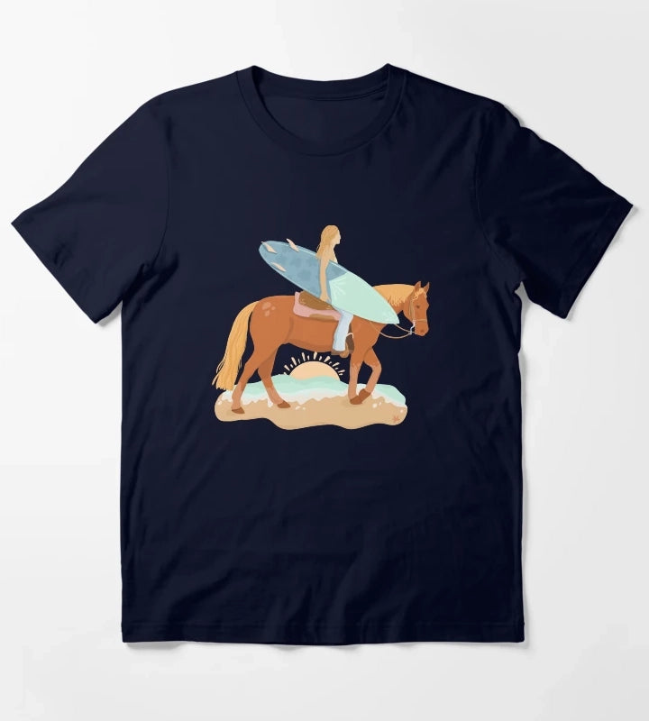 Coastal Cowgirl T-Shirt Navy