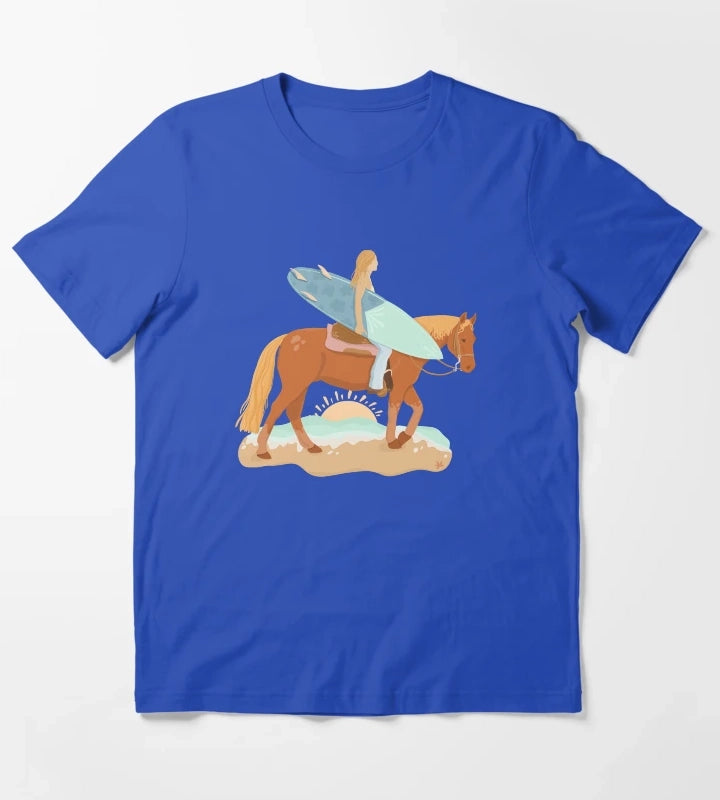 Coastal Cowgirl T-Shirt Blue