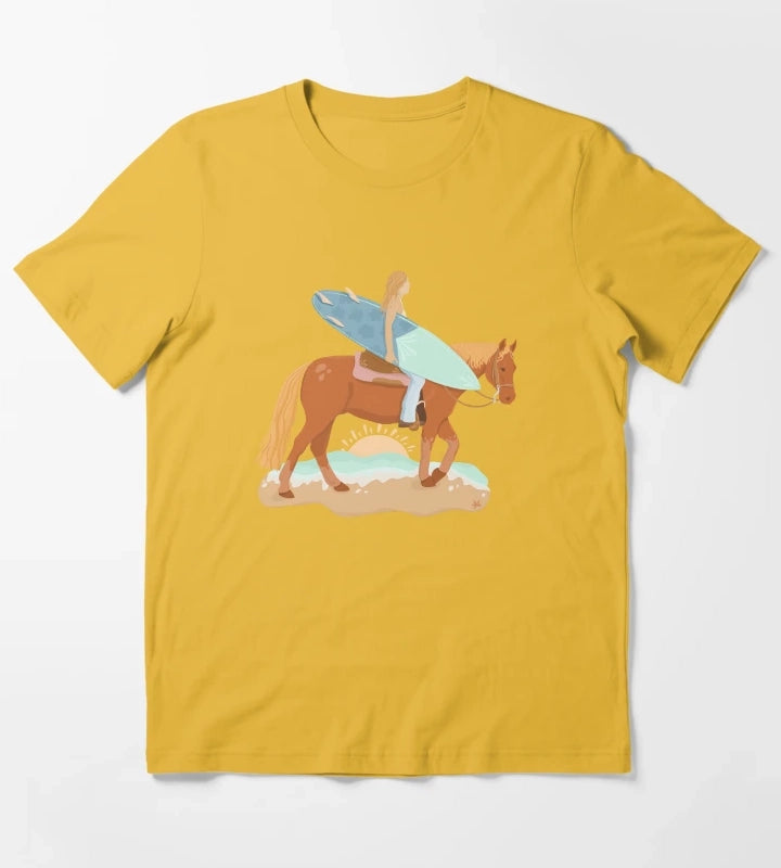 Coastal Cowgirl T-Shirt Yellow