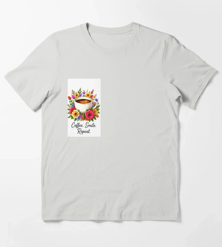 Coffe in garden T-Shirt Light Grey