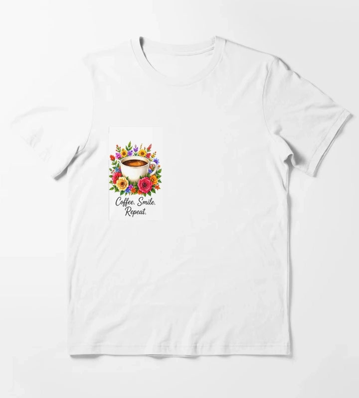 Coffe in garden T-Shirt White
