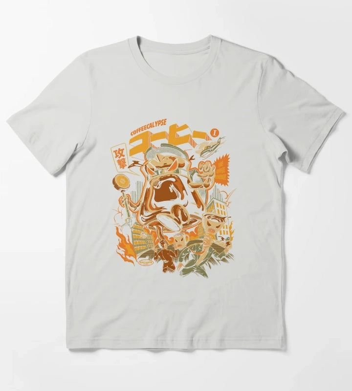 Coffecalypse T-Shirt Light Grey