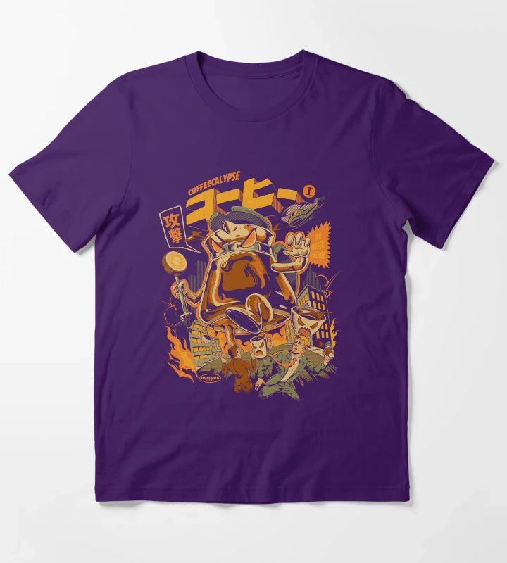 Coffecalypse T-Shirt Purple