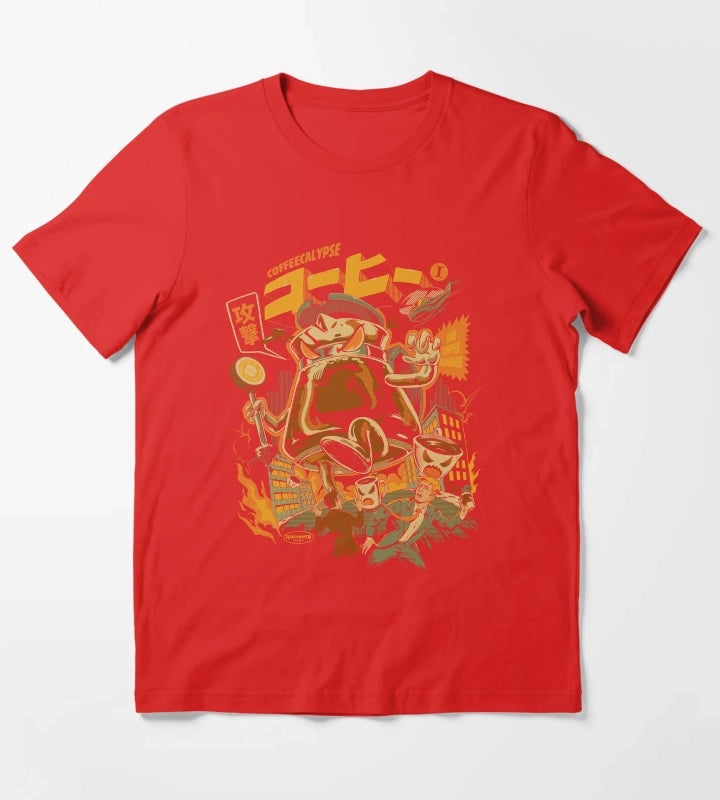 Coffecalypse T-Shirt Red