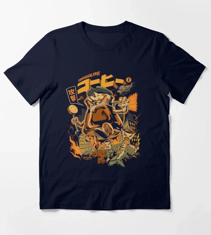 Coffecalypse T-Shirt Navy