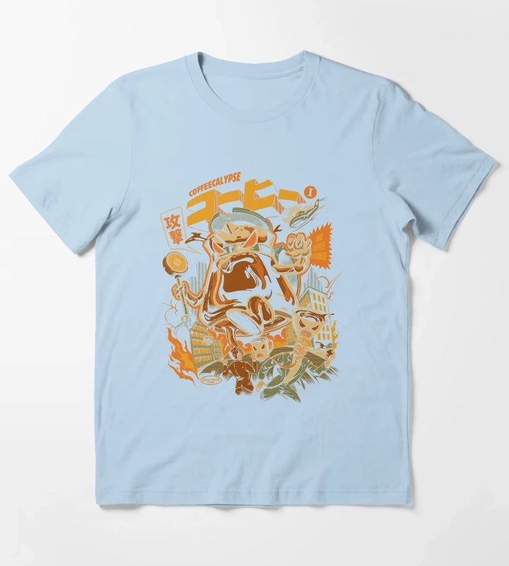 Coffecalypse T-Shirt Sky Blue