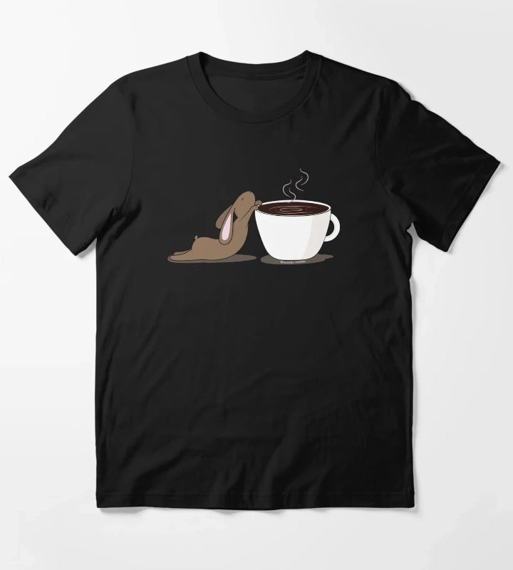 Coffee Addict Bunneh T-Shirt