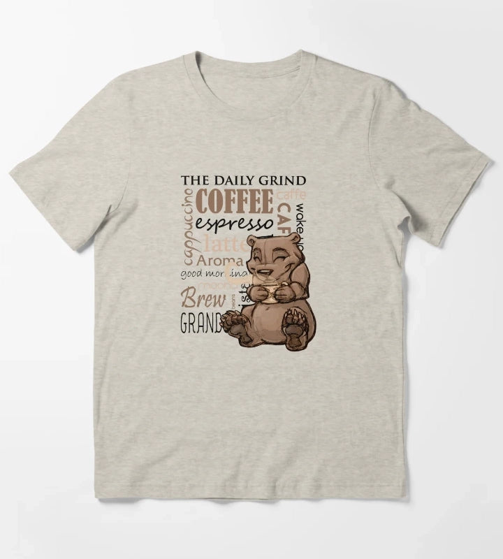 Coffee Bear T-Shirt Cream