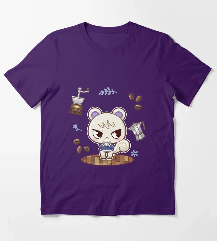 Coffee Boy T-Shirt Purple