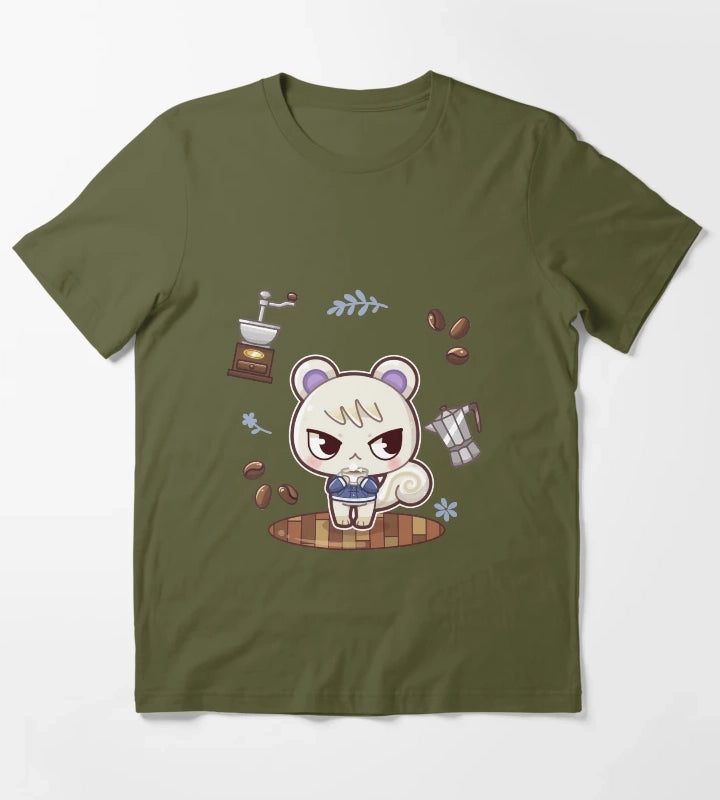Coffee Boy T-Shirt Olive Green