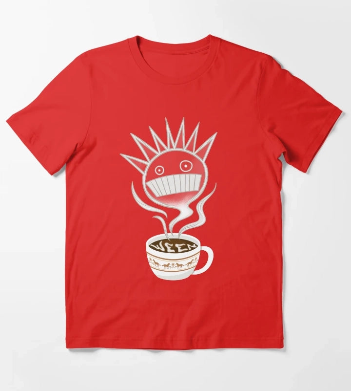 Coffee Break Ween T-Shirt Red