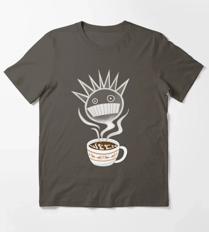 Coffee Break Ween T-Shirt Dark Grey