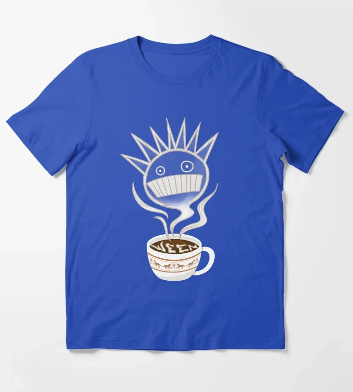 Coffee Break Ween T-Shirt Blue