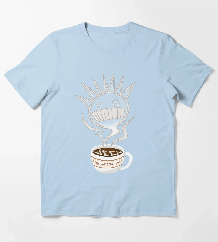 Coffee Break Ween T-Shirt Sky Blue