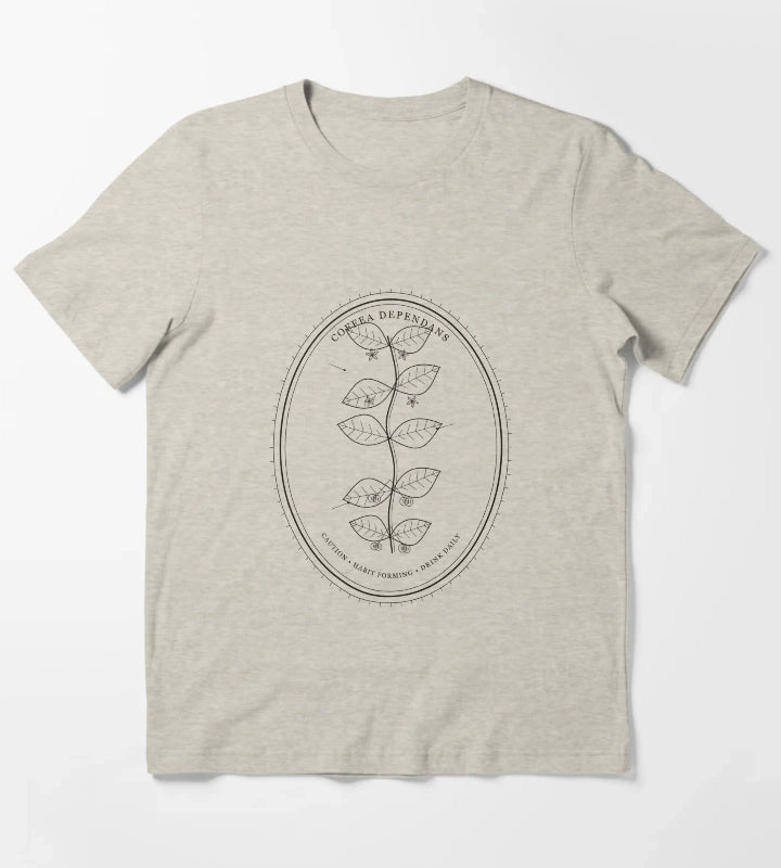 Coffee Dependents T-Shirt Cream