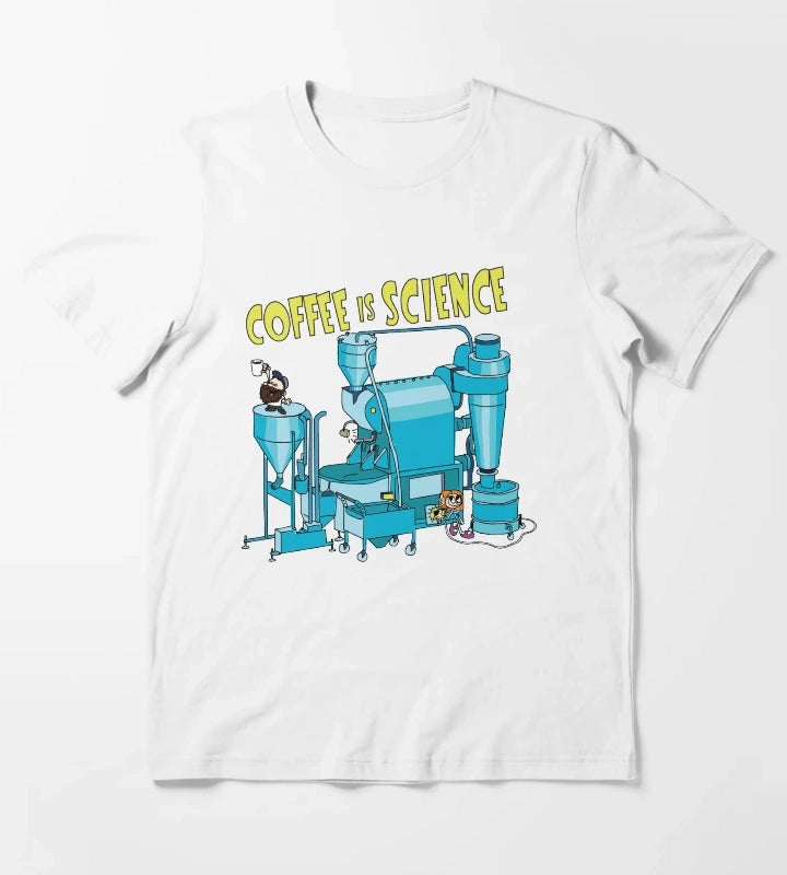 Coffee Is Science T-Shirt White