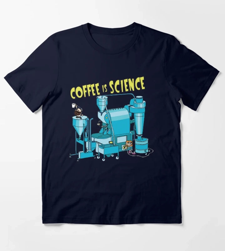 Coffee Is Science T-Shirt Navy