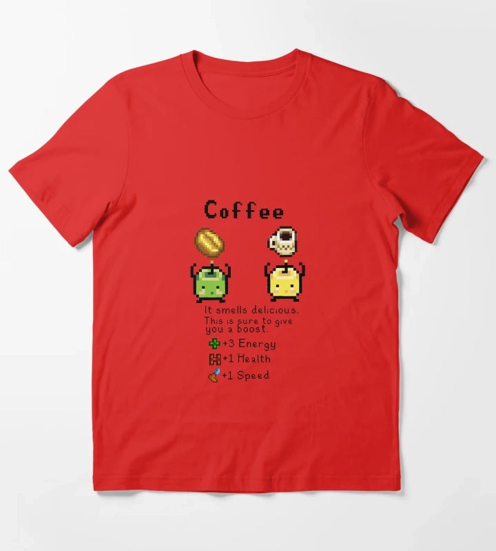 Coffee Junimos T-Shirt Red