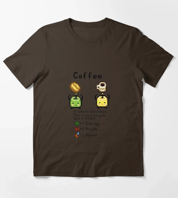 Coffee Junimos T-Shirt Brown