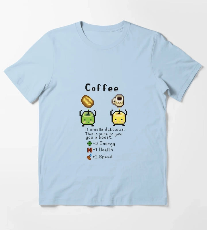 Coffee Junimos T-Shirt Sky Blue
