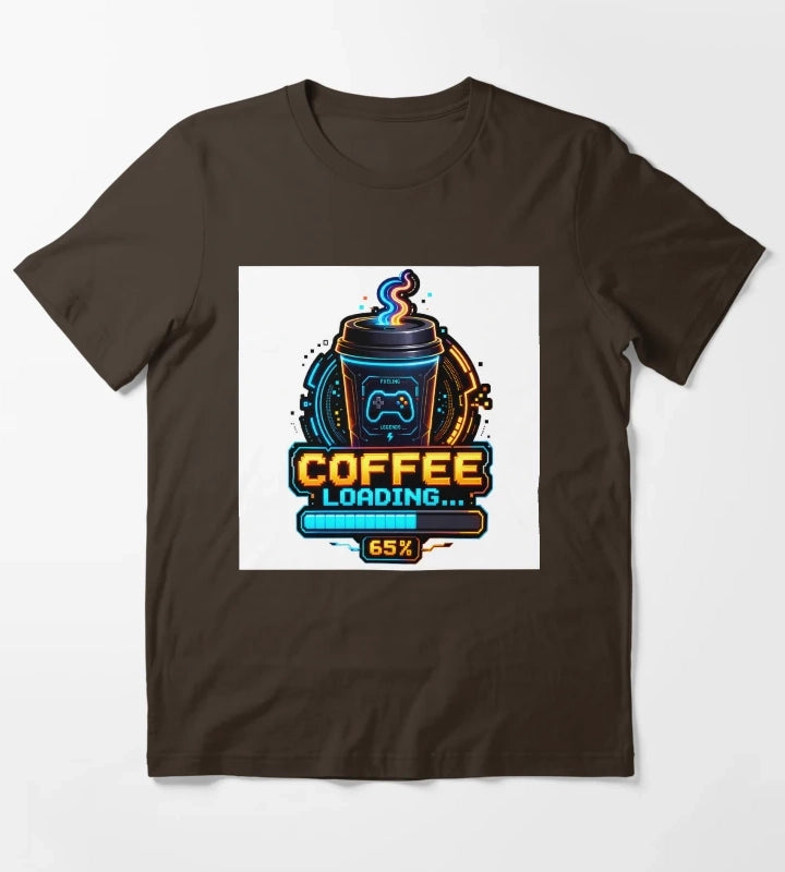 Coffee Loading 65 T-Shirt Brown