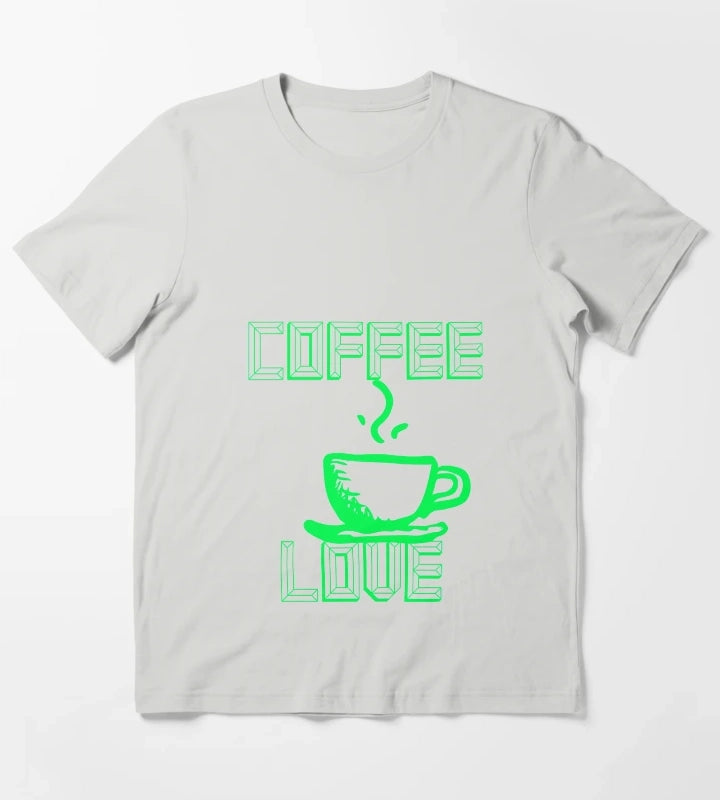 Coffee Love T-Shirt Light Grey