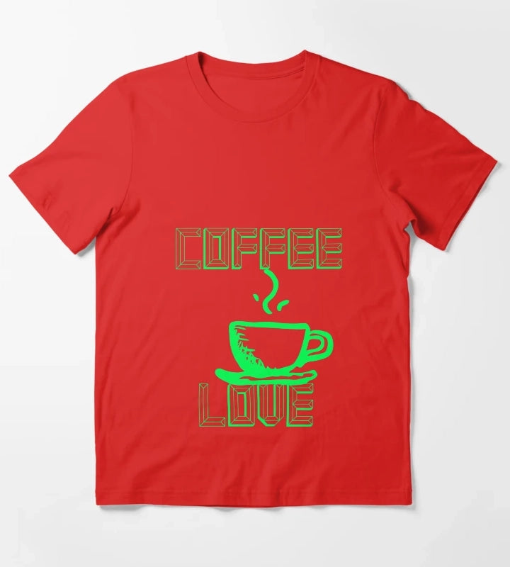 Coffee Love T-Shirt Red