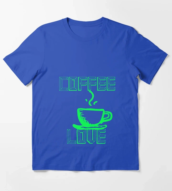 Coffee Love T-Shirt Blue