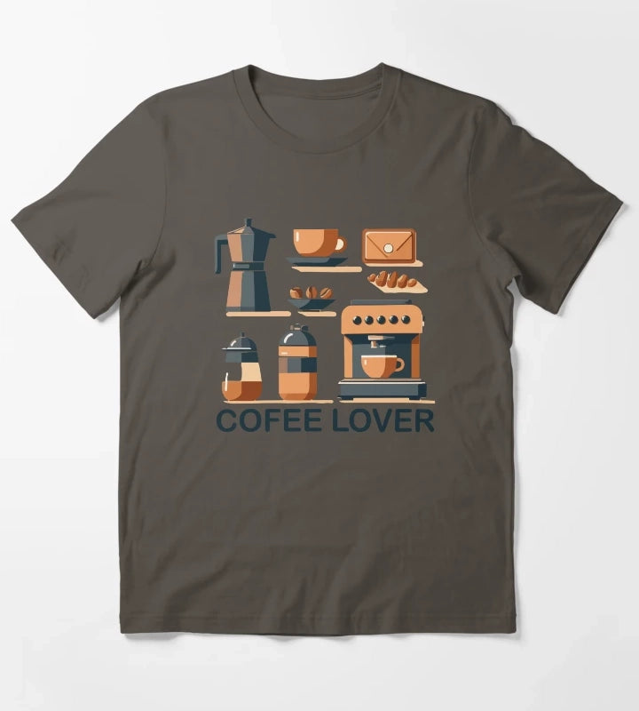 Coffee Lover T-Shirt Dark Grey