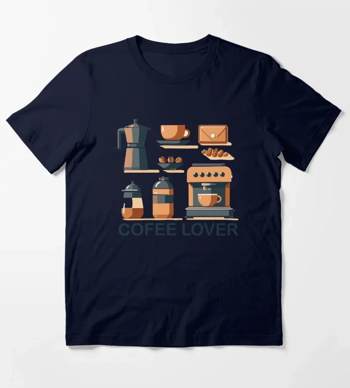 Coffee Lover T-Shirt Navy