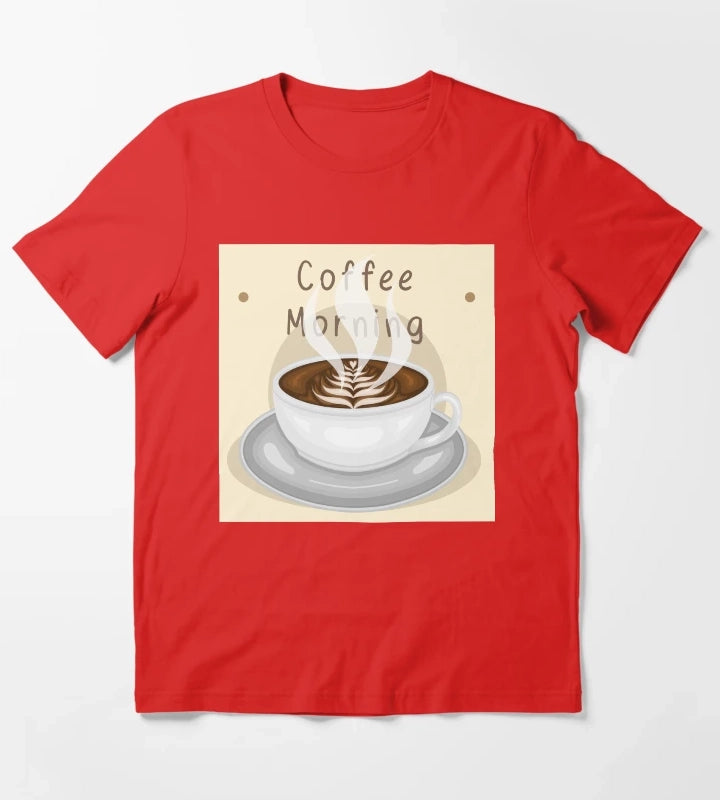 Coffee Morning T-Shirt Red