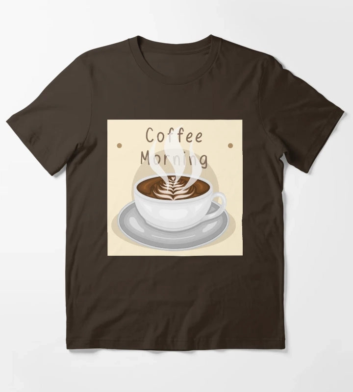 Coffee Morning T-Shirt Brown