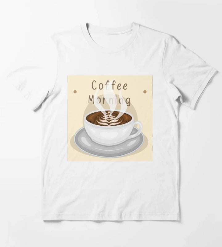Coffee Morning T-Shirt White