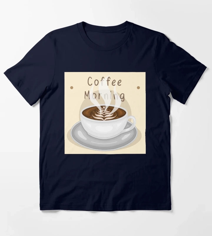 Coffee Morning T-Shirt Navy