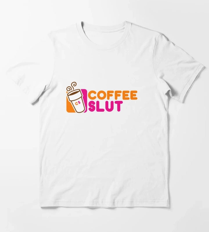 Coffee Slut T-Shirt White