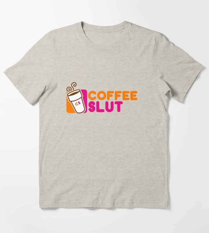 Coffee Slut T-Shirt Cream