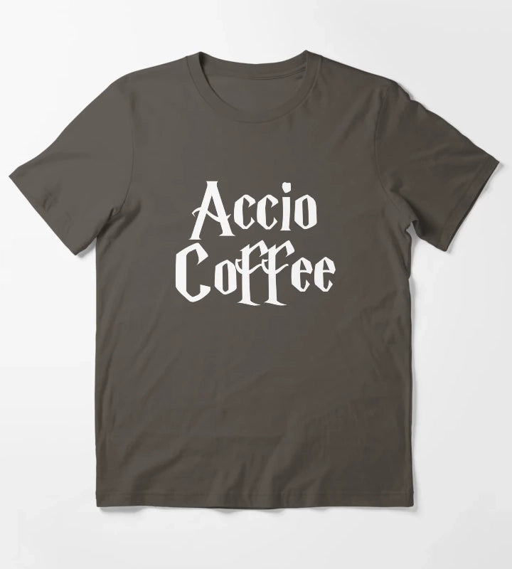 Coffee Spell T-Shirt Dark Grey