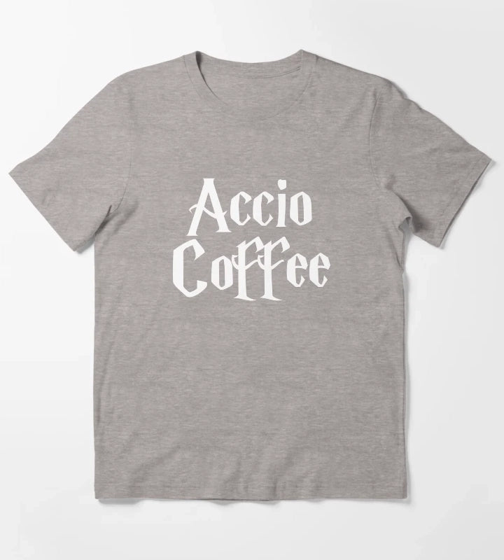Coffee Spell T-Shirt Heather Grey