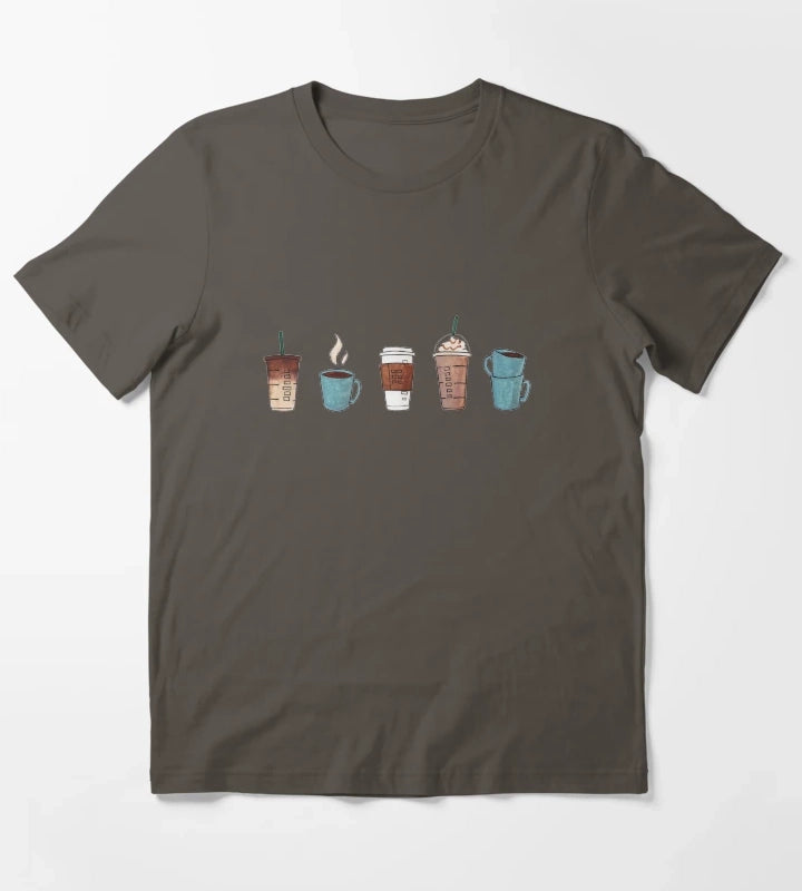 Coffee T-Shirt Dark Grey