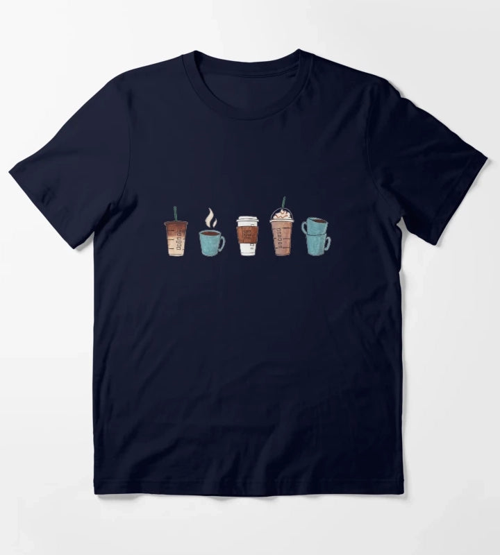 Coffee T-Shirt Navy