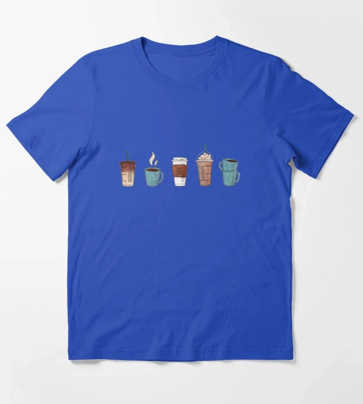 Coffee T-Shirt Blue